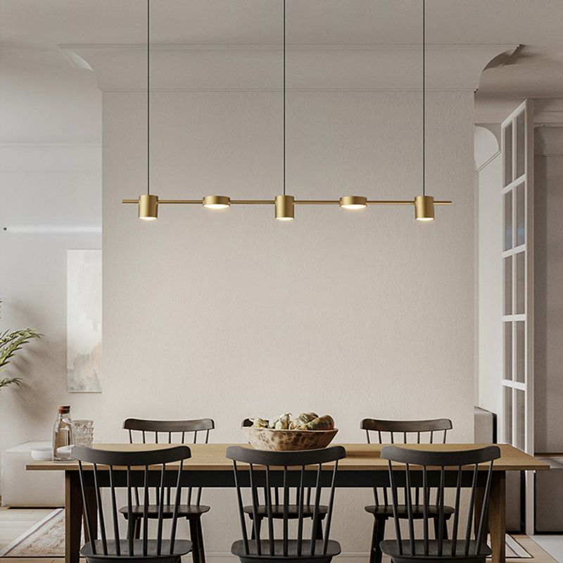 5 Light Kitchen Island Pendant Linear Pendant Lighting Island Light Fixtures
