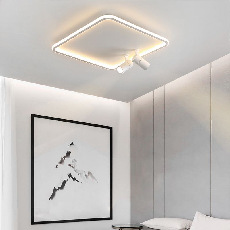Luminaire de plafond géométrique Style nordique en métal LED luminaire de montage au plafond