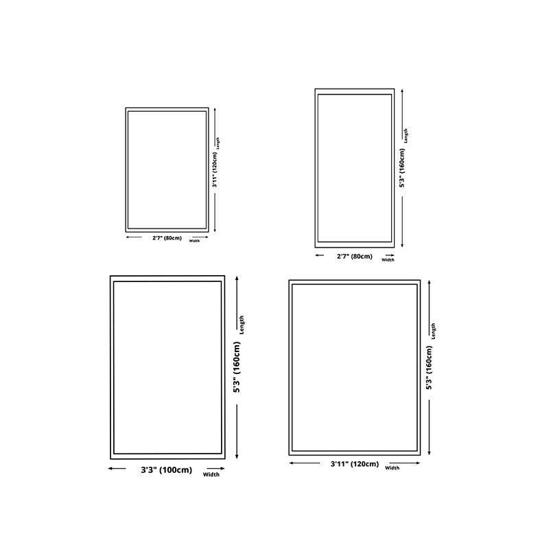 Modern Carpet Creative Abstract Pattern Carpet Polyester Area Rug with Non-Slip Backing