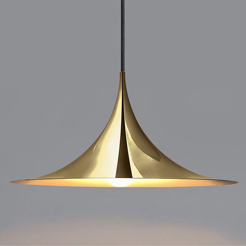 Modern Hanging Light Household Metallic Art Pendent Light for Living Room