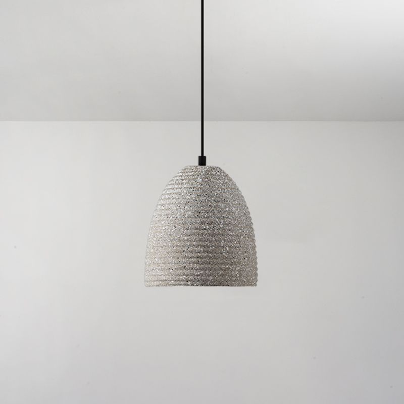 Ciment Geometric Shade Plafond Light Modern Style Single Single Sanging Lamping pour salle à manger