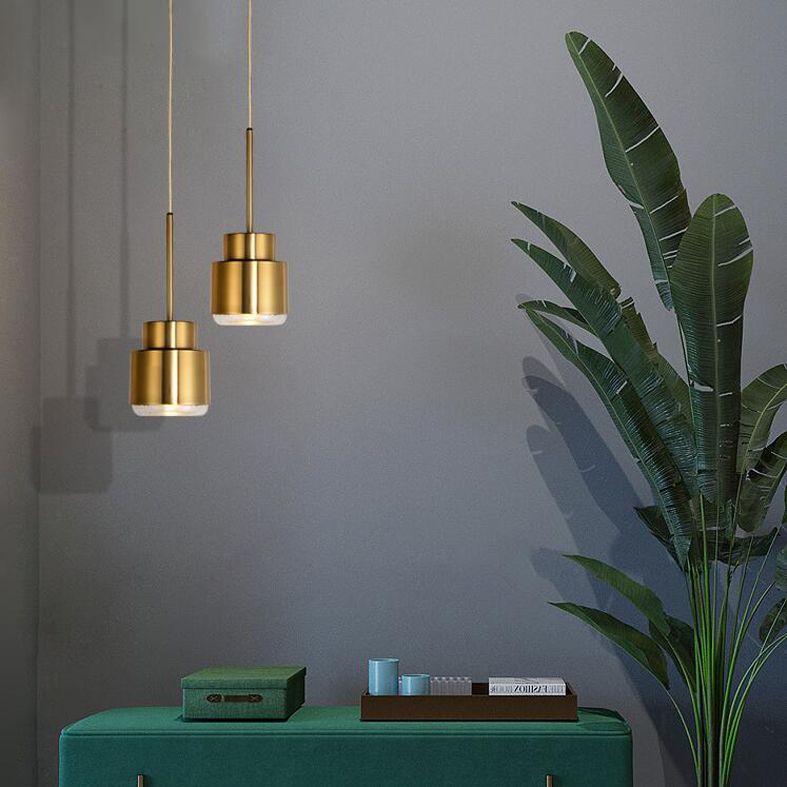 Lampade a soffitto contemporanea di semplicità della fattoria con ombra chiara