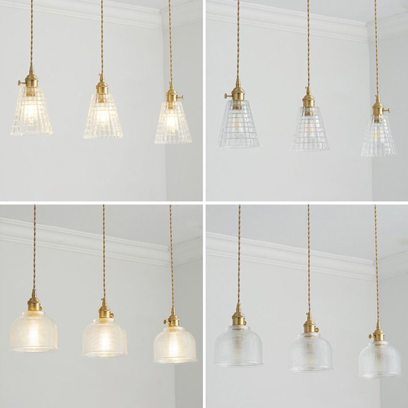 Nordic Pendant Ceiling Light Glass Dining Room Hanging Light Fixture