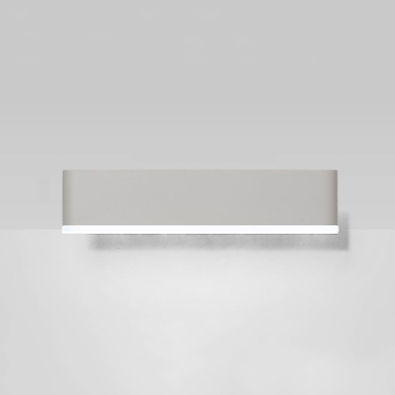 1 Light Geometry Wall Sconce Modern Style Metal Wall Lighting for Living Room
