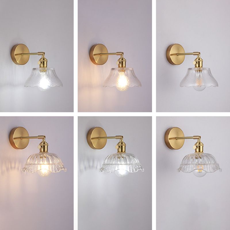 Glasgeometrische schaduw Wandlampen Modern eenvoudig