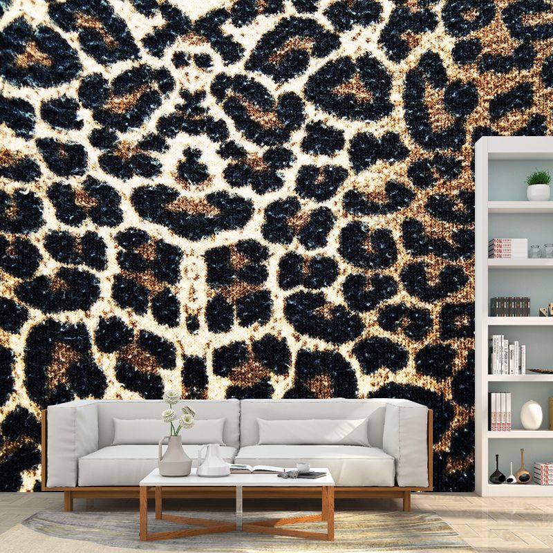 Wild Animal Print Mural Decal Contemporary Decorative Living Room Wall Art, Custom Printed