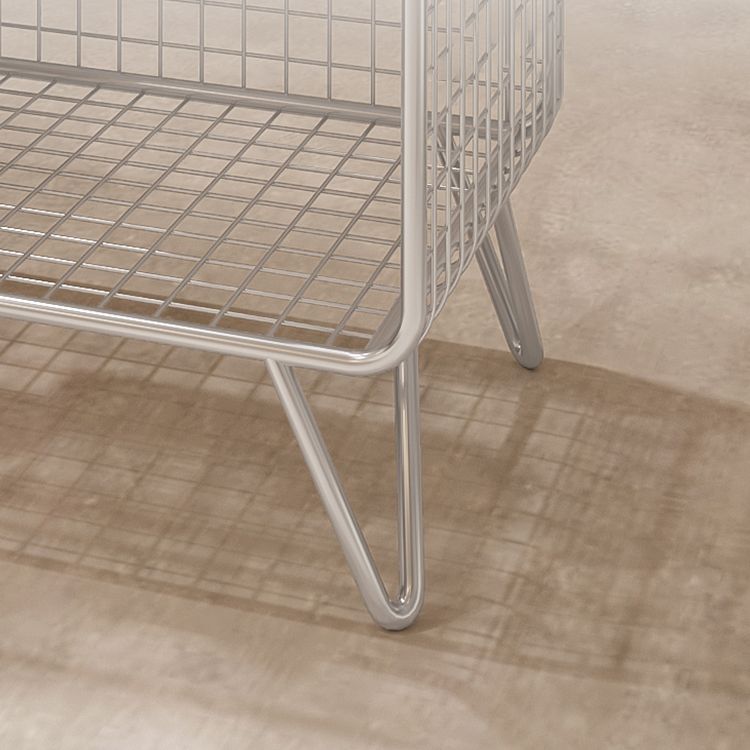 Modern Style Bookshelf Standard Closed Back Metal Bookshelf for Home