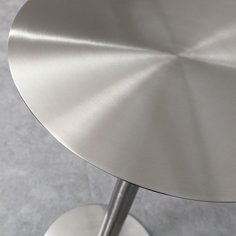 Mid-Century Modern Cocktail Table Pedestal 1 Single Coffee Table