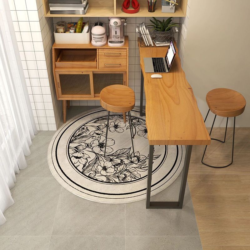 1/2/3 Pieces Modern Rectangle Pub Table Set Solid Wood Bistro Table Set