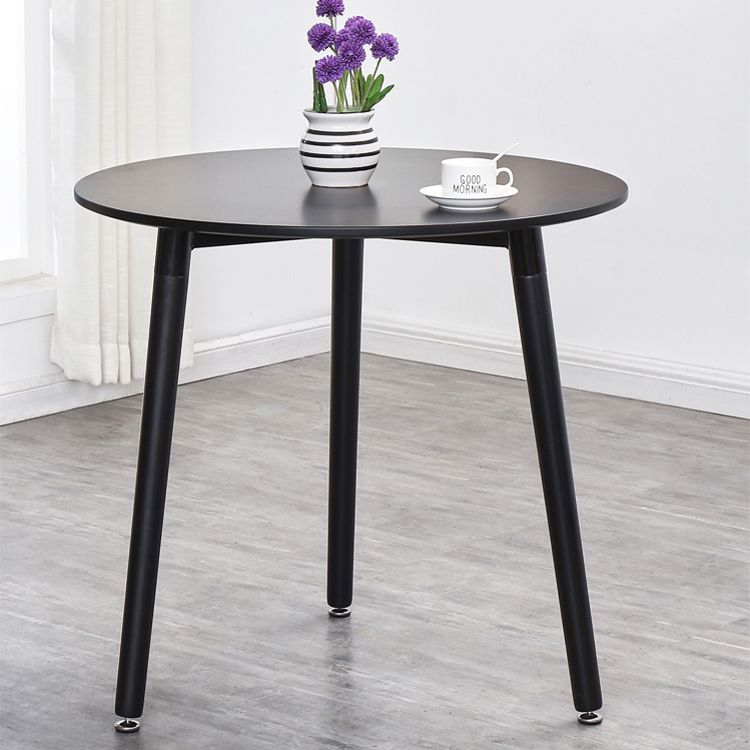 Mesa de comedor de estilo industrial 4 Pats Mesa de comedor con base de madera para uso en el hogar