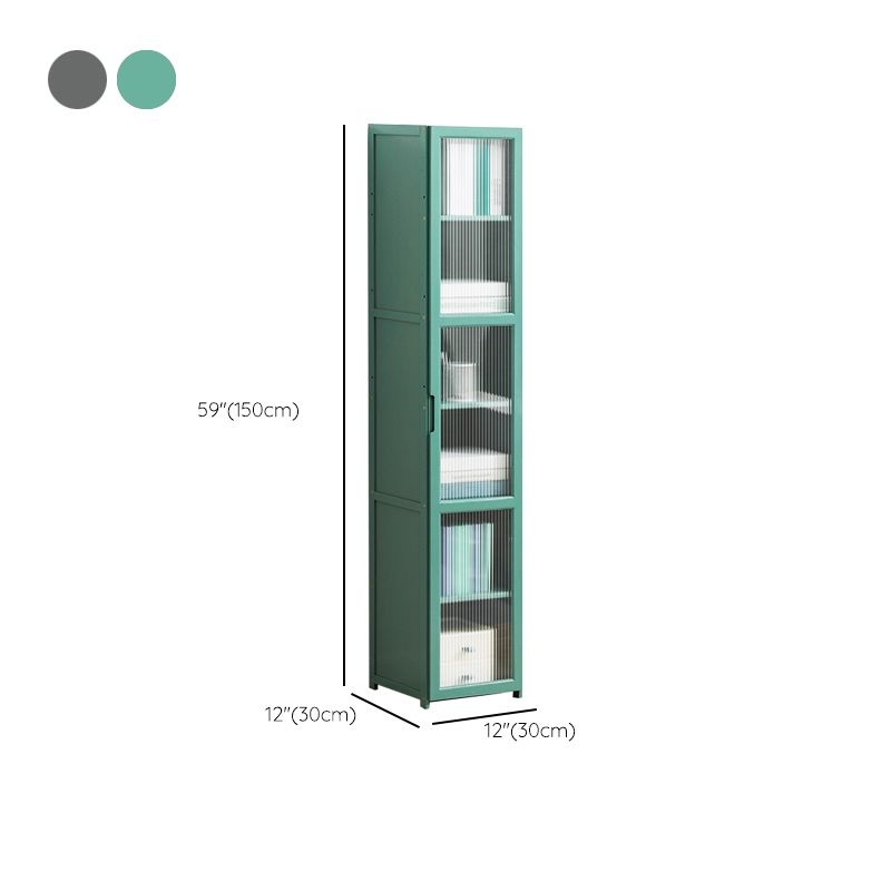 Mid-Century Modern Accent Cabinet Rectangle Straight Legs Storage Cabinet