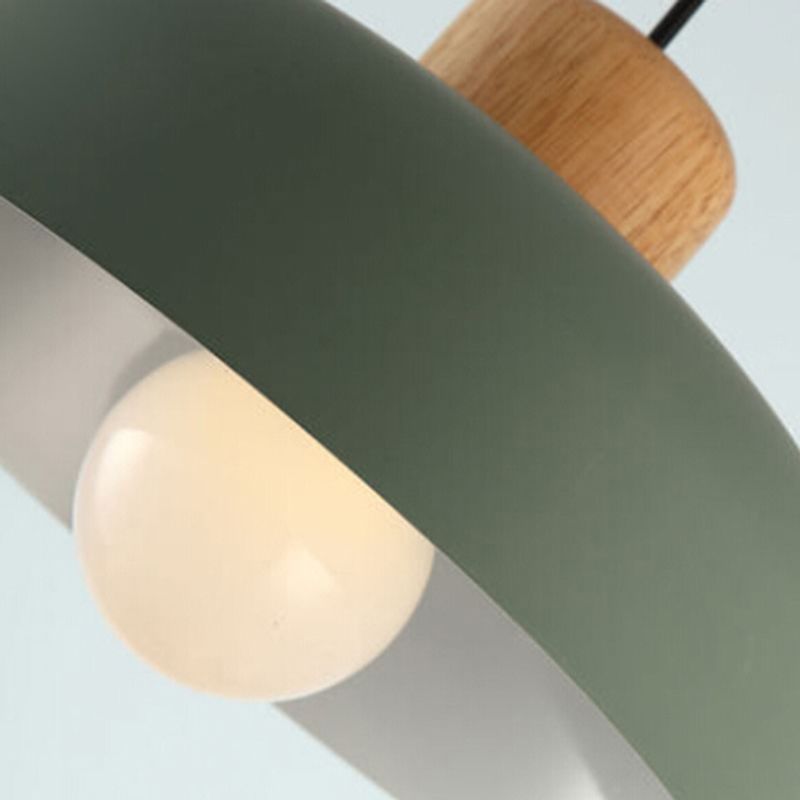 Macaroon Dome Pendant Light Down Light Metal Ceiling Pendant Light for Kitchen