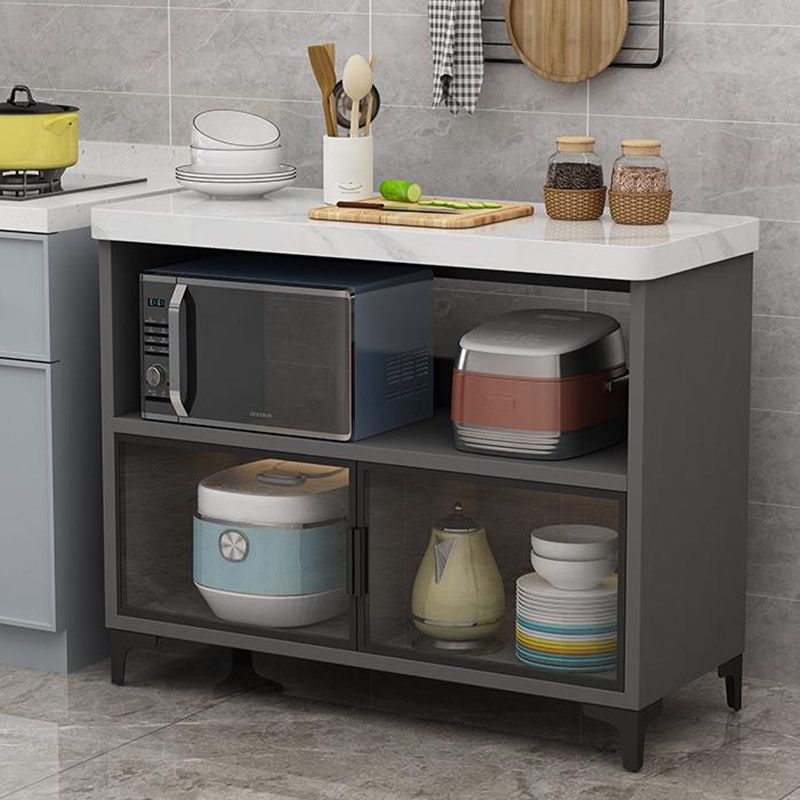 Dining Room Kitchen Island Table Marble Stationary Kitchen Island