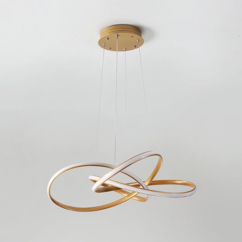 Cycle Shade lampadario Light Light Metal Modern 1 Funzione illuminazione lampadario leggero