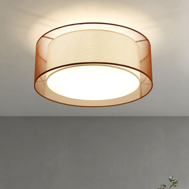 Traditionele stijl inbouwtrommelvorm inbouwplafondarmatuur voor woonkamer