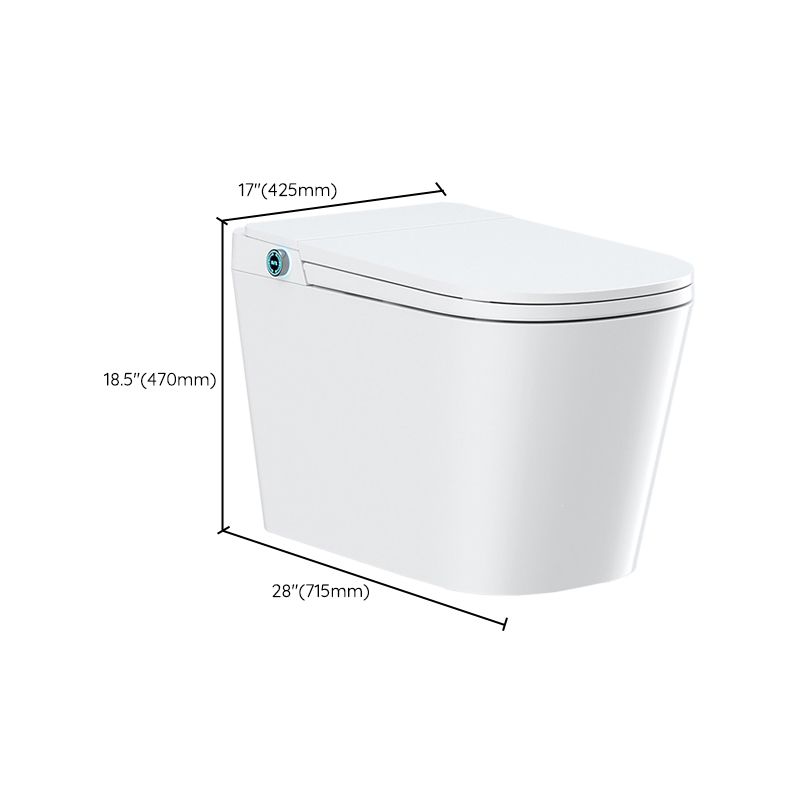 Modern Siphon Jet Toilet Bowl Floor Mount Skirted Toilet with Toilet Seat