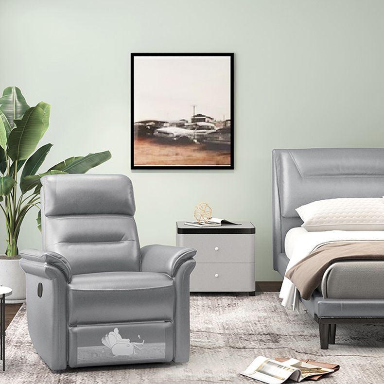 Extended Footrest Recliner Chair USB Charge Port Standard Recliner