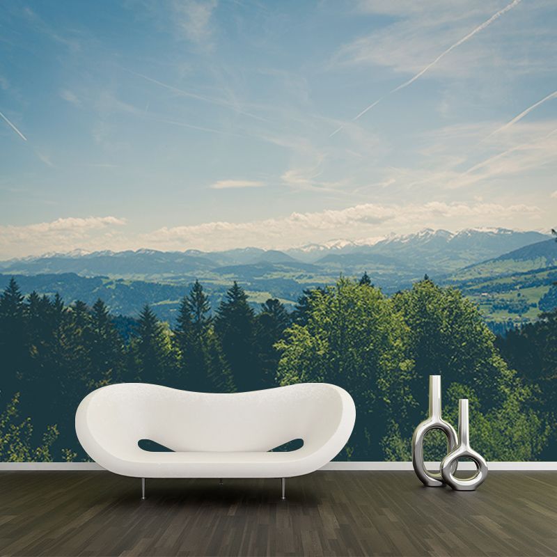 Forest Environmental Wall Mural Wallpaper Sitting Room Wall Mural