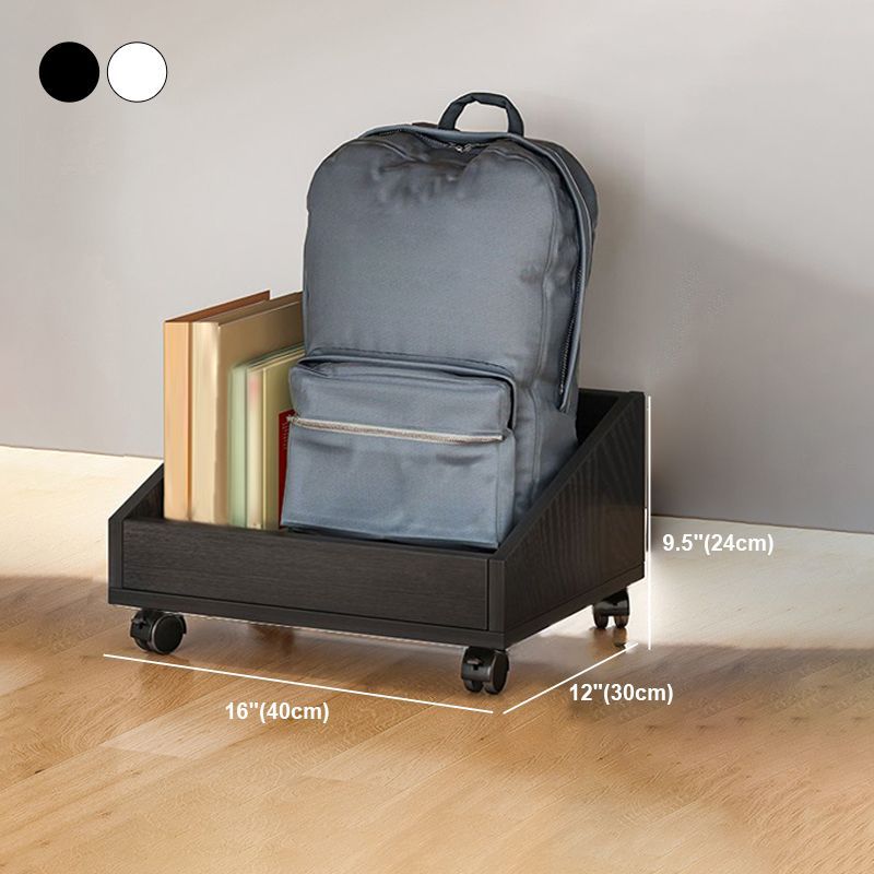 Modern Style Bookshelf Home Holzregalbuchhandel mit Zaubererrädern