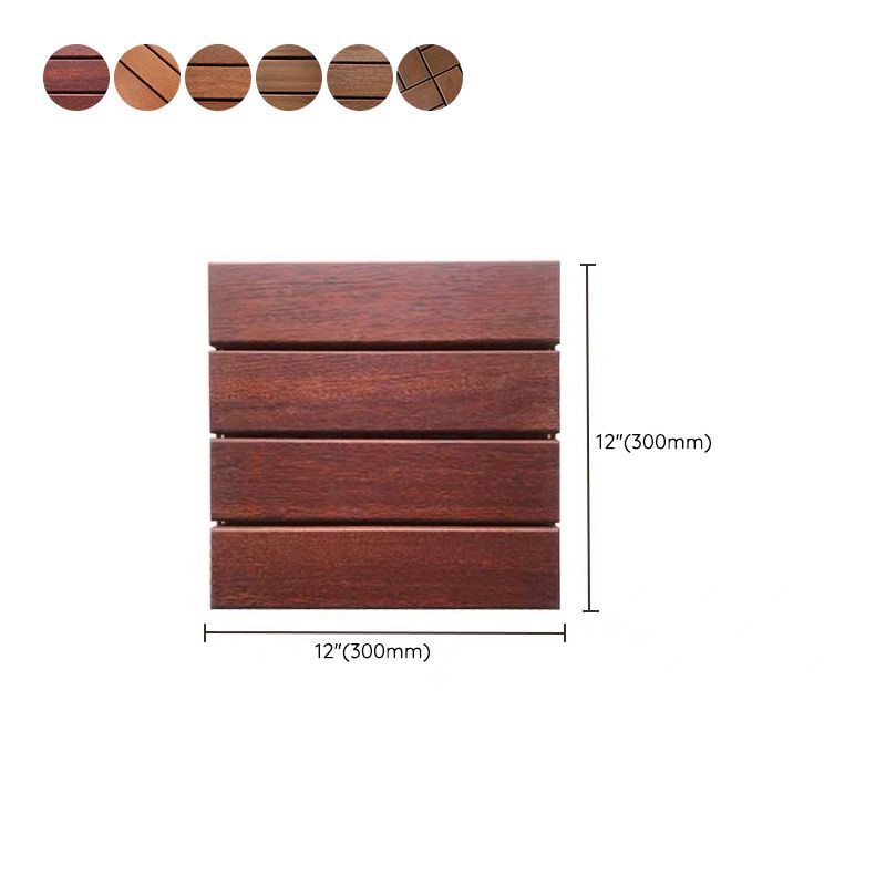 Brown Wood Self Adhesive Wood Floor Planks Reclaimed Wooden Planks 11-Pack