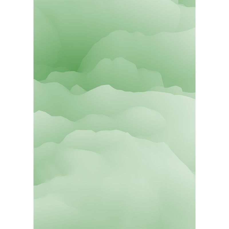 Mildew Resistant Abstract Style Mural Illustration Sitting Room Wall Mural