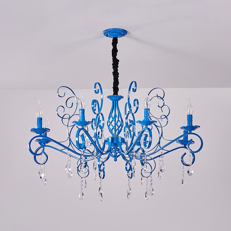 Traditional Unique Chandelier Lights Crystal Pendant Light Fixtures