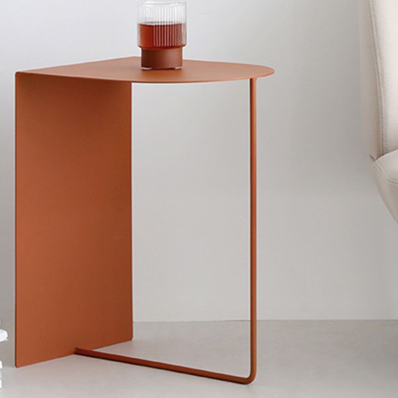 19.7" Tall Iron Side Table Mid-Century Sofa Side Accent Table