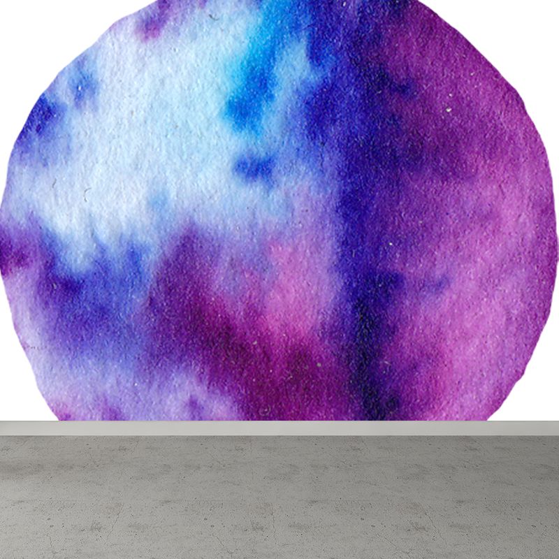 Science Fiction Universe Sphere Mural Bright Color Waterproofing Wall Covering for Bedroom