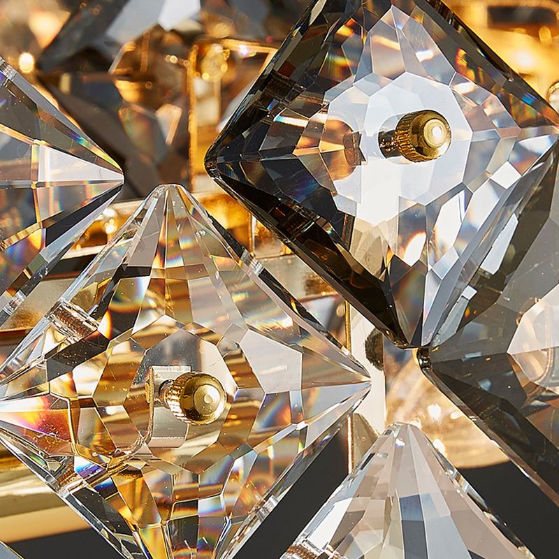 Modern Dining Pendant Lamp Fixture Kitchen Dining Room Crystal Hanging Lamp