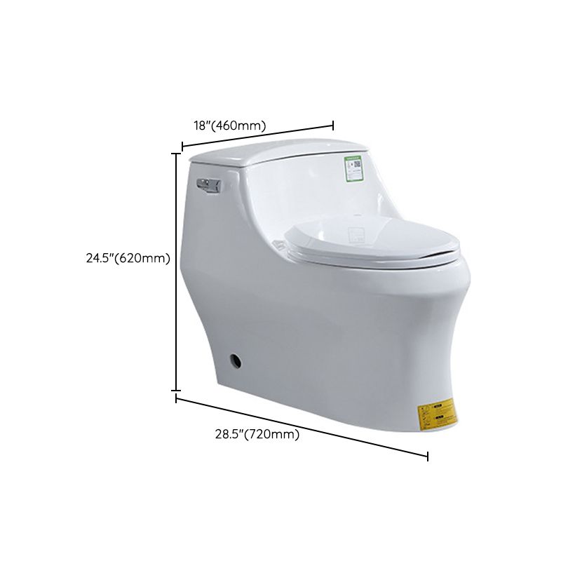 Traditional All-In-One Toilet Bowl Floor Mounted Urine Toilet for Bathroom