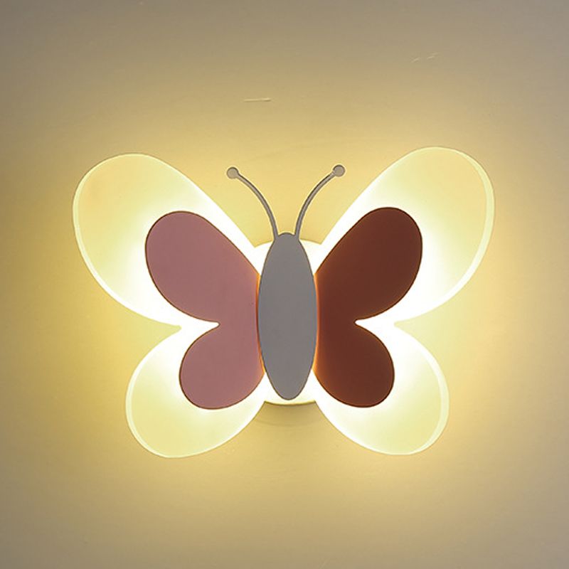 Luce montata a parete per kid in stile muro in metallo unico