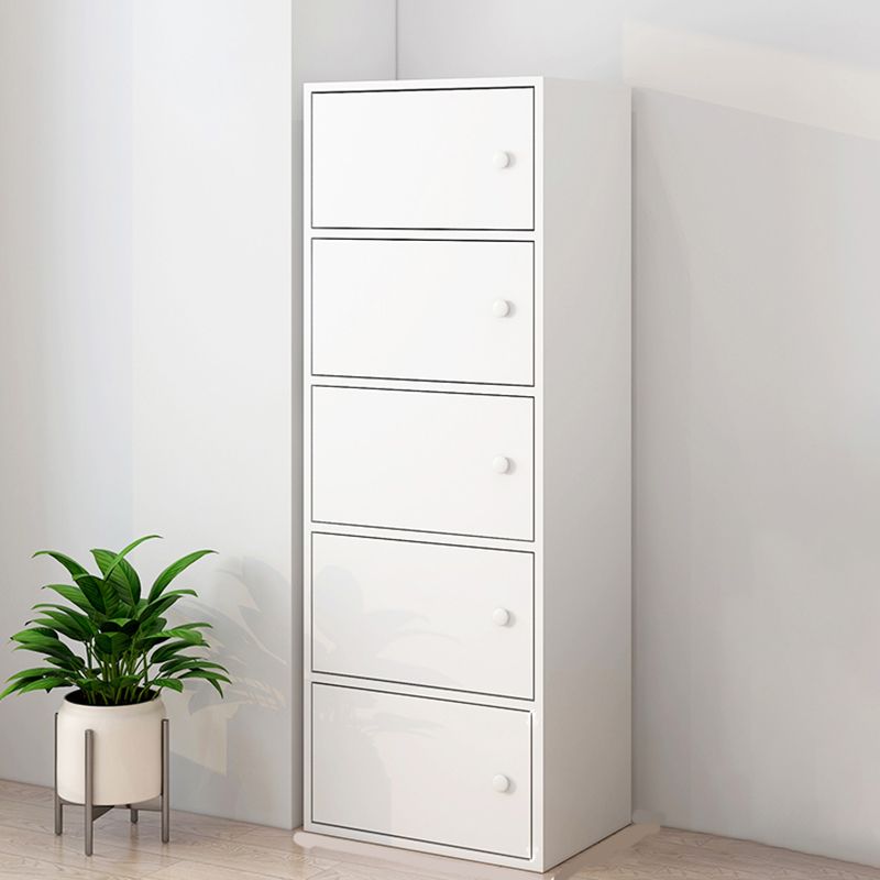 Modern Wooden Accent Cabinet Knobs Handle Design Storage Cabinet