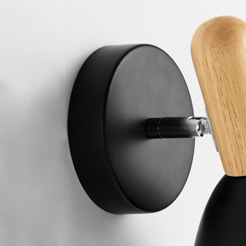 Wall Sconce Lighting Flared Modern Style Metal 1 Head Wall Mounted Light Fixture