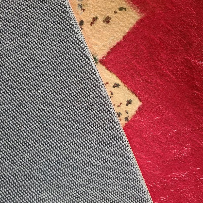 Modern Living Room Area Carpet Tribal Pattern Polyester Area Rug Easy Care Rug