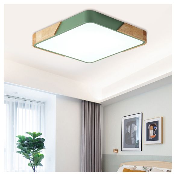 Plafonnier nordique Macaron LED plafonnier encastré pour balcon couloir