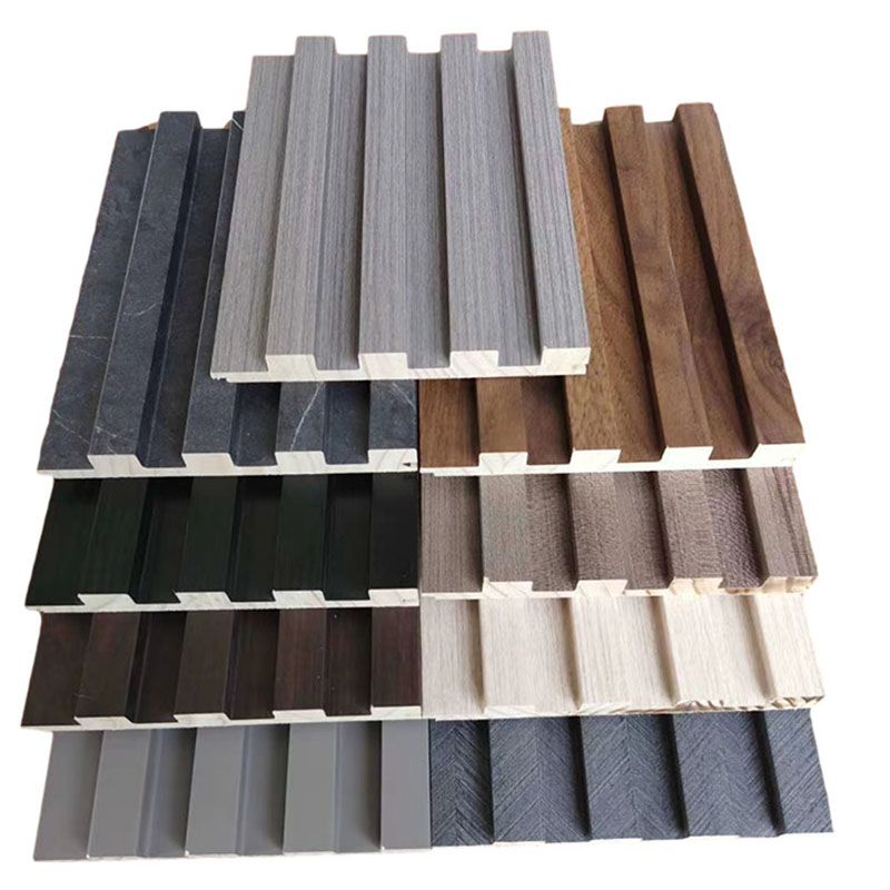 Wall Paneling Solid Wood Glue Down Waterproof Living Room Wall Panel