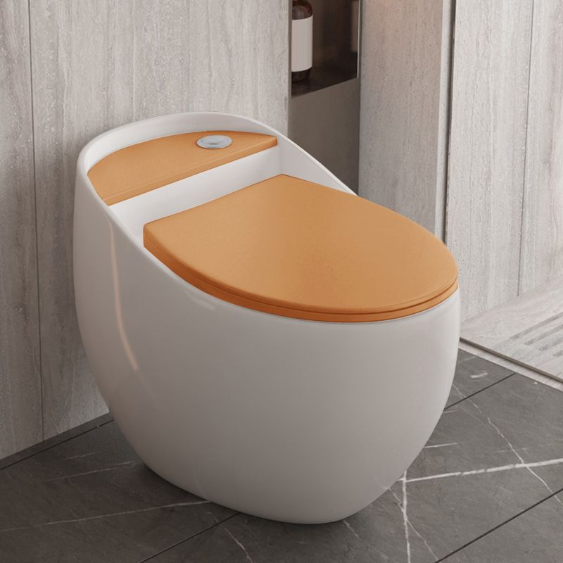 Siphon Jet Porcelain Toilet One Piece Toilet Floor Mounted Toilet Bowl