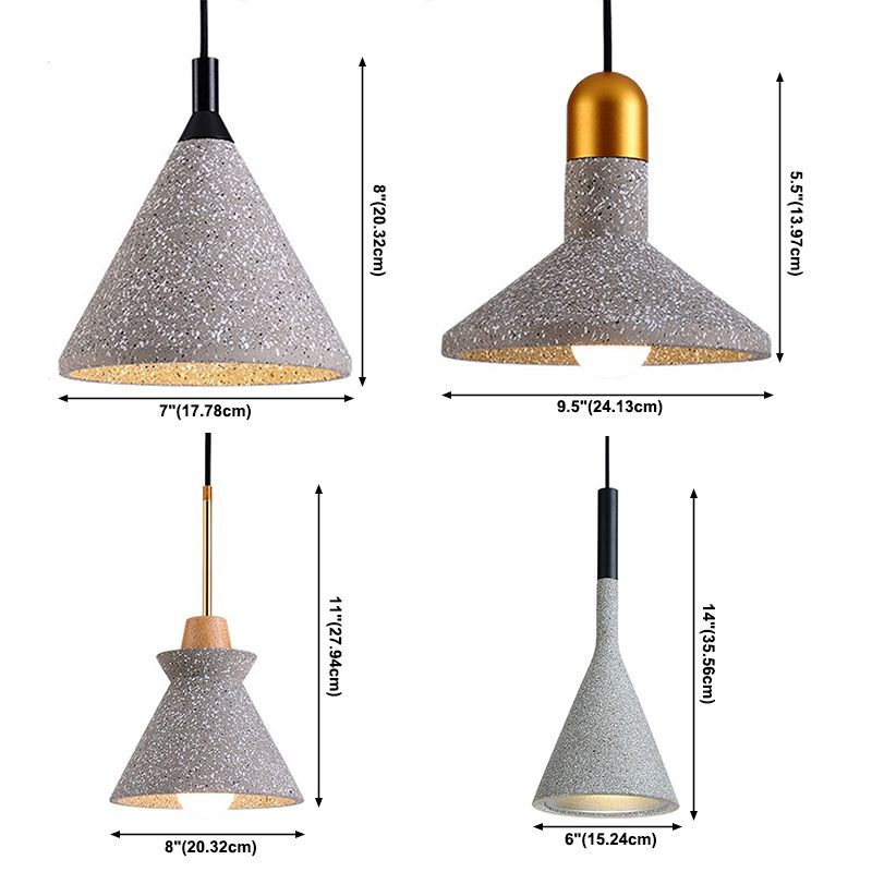 Steinhängeleuchten Einer Licht moderner Suspension Anhänger für Schlafzimmer