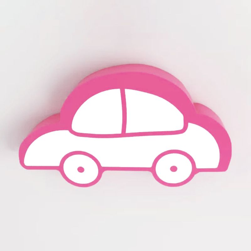Acrylic Car Flush Massimale Light Child Bedroom Nordic Style Macaron Colorato Soffitto Lampada
