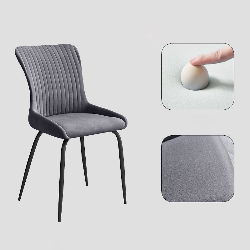 Metalen stoelen in industriële stijl Set stevige rugarm keuken eetstoelen