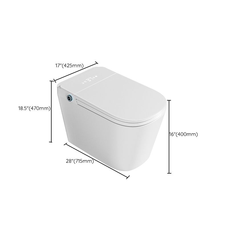 Modern Toilet Bowl One Piece Toilet Floor Mounted Porcelain Flush Toilet