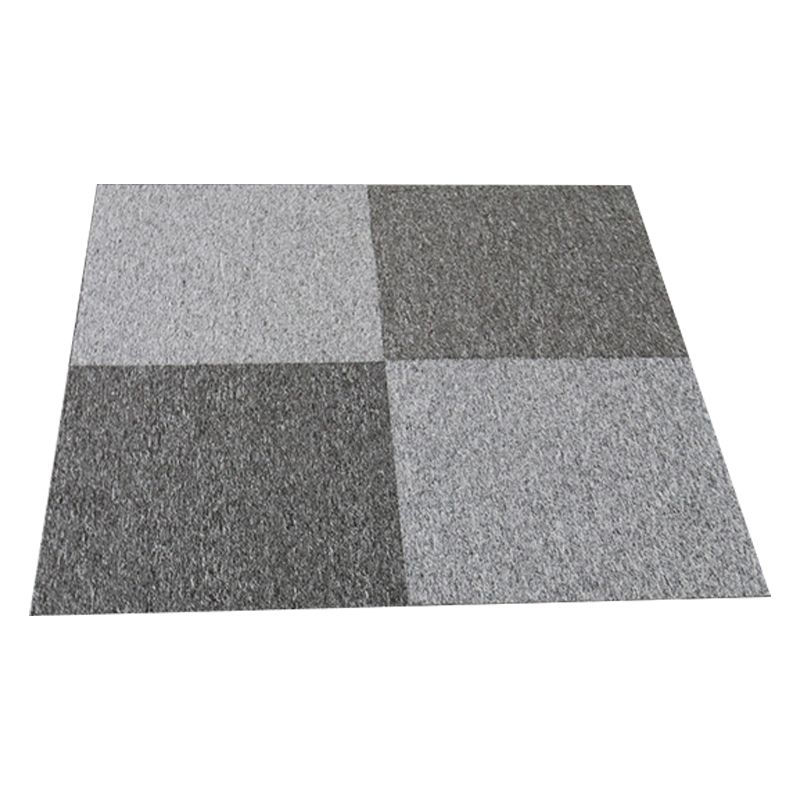 Indoor Carpet Floor Tile Level Loop Non-Skid Fire Resistant Living Room
