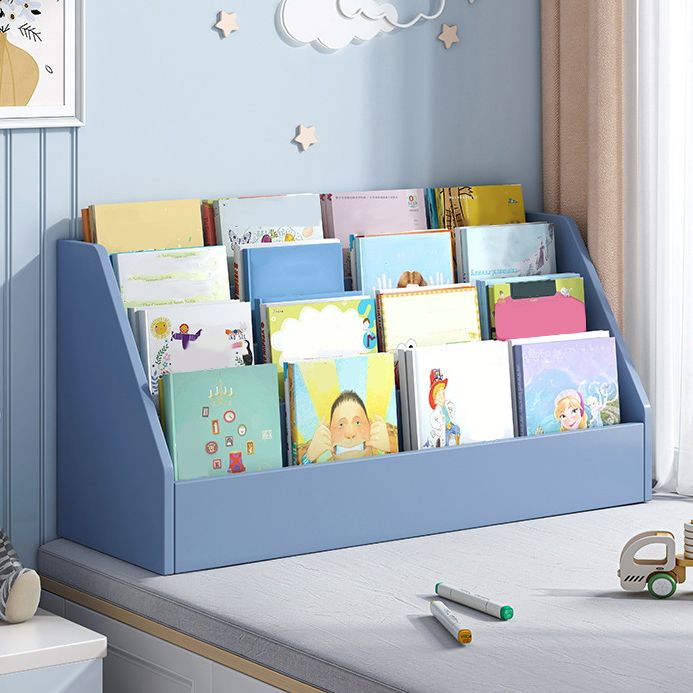 Engineered Wood Shelf Bookcase Contemporary Book Shelf for Study Room