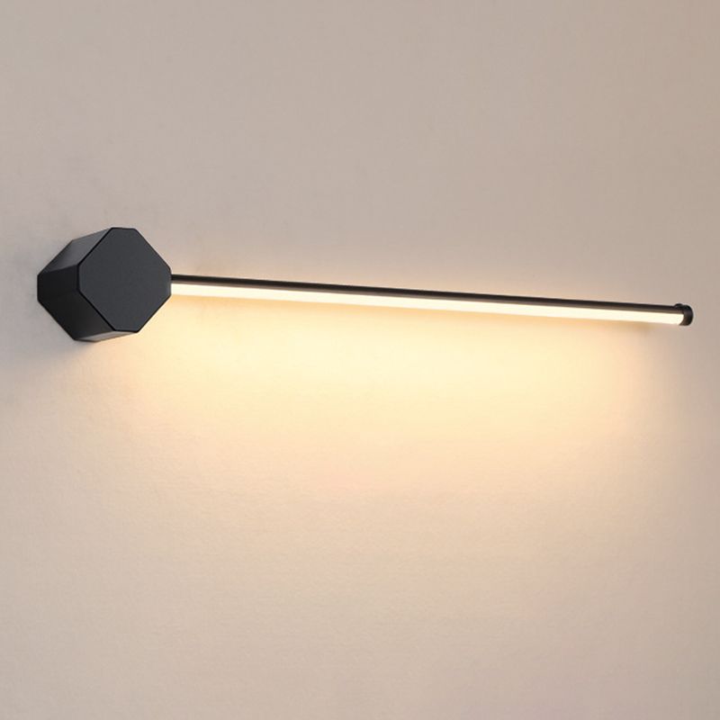 Modern Minimalist Style Linear Vanity Sconce Lights Metal 1 Light Bar Light