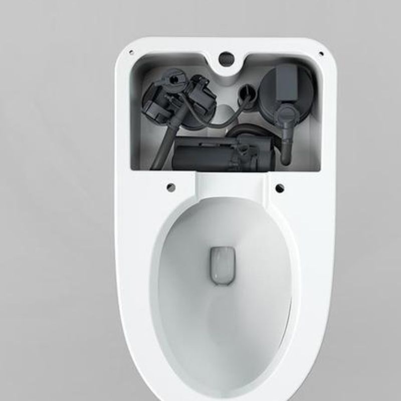 Modern Concealed Tank Urine Toilet One Piece Ceramic Toilet Bowl with Seat