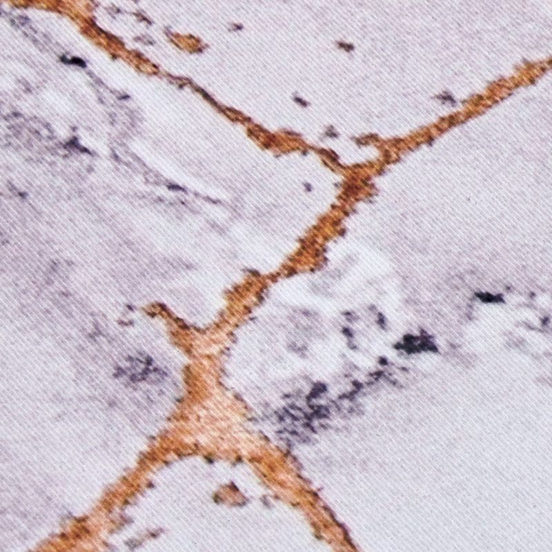 Leichter Luxus Teppich Polyester Farbblock Teppich Waschbar Teppich für Wohnkultur