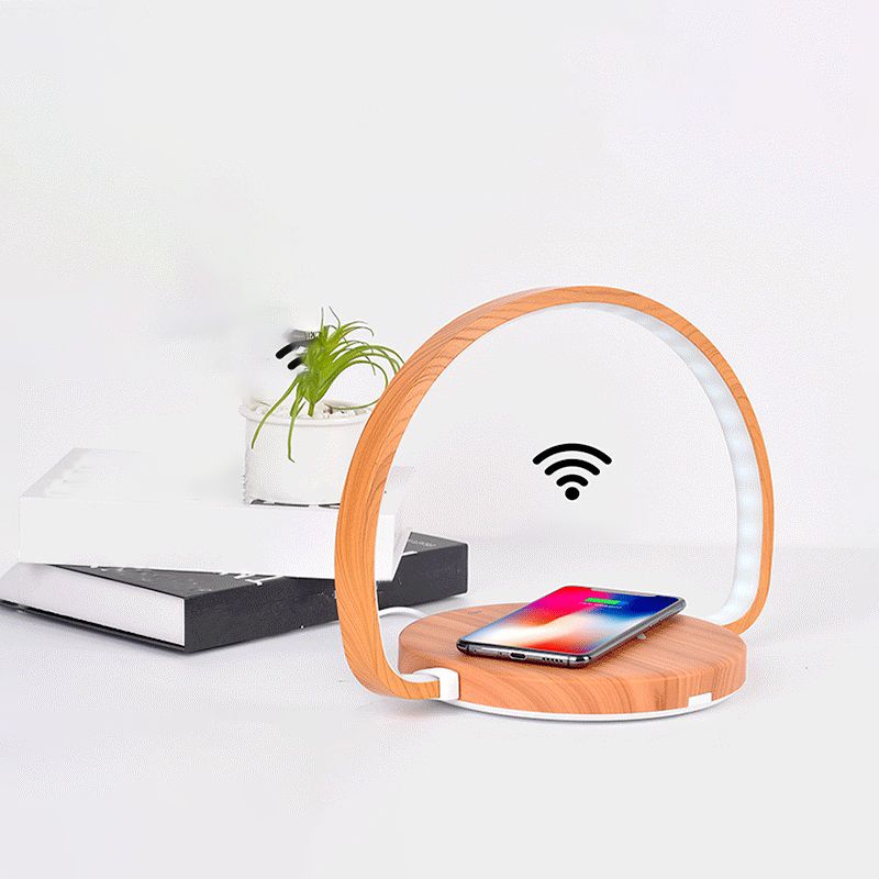 Lampada da tavolo da lettura di minimalismo a 1 luce LED LINEAR TABLE LIGHT CON PORTA USB
