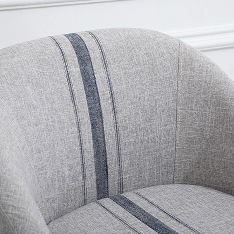 22.04"W*22.04"D Recessed Arms Chair with Basic Four Legs with Tight Back