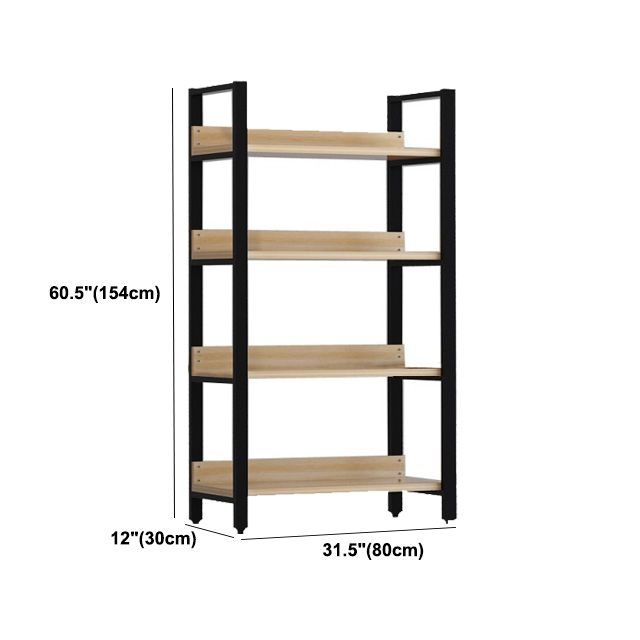 Modern Engineered Bookcase Natural Etagere Bookshelf for Any Room