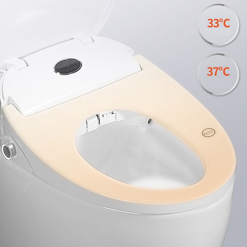 Modern Wall Hung Toilet Bowl One-Piece Urine Toilet with Seat for Washroom